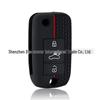 3-Button Honeycomb Pattern Silicone Key Cover for MG GS, MG5, MG7, Ruixing, Roewe 350