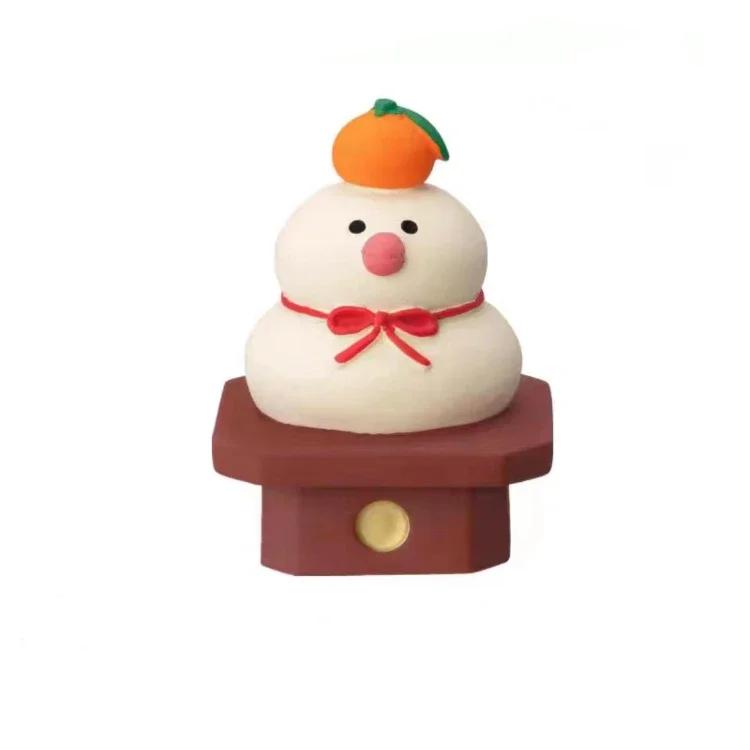 ZAKKA Creative Gift DIY Decoration INS Miniature Scene Props for Japanese Cat Dragon Year New Year Resin Small Decorations