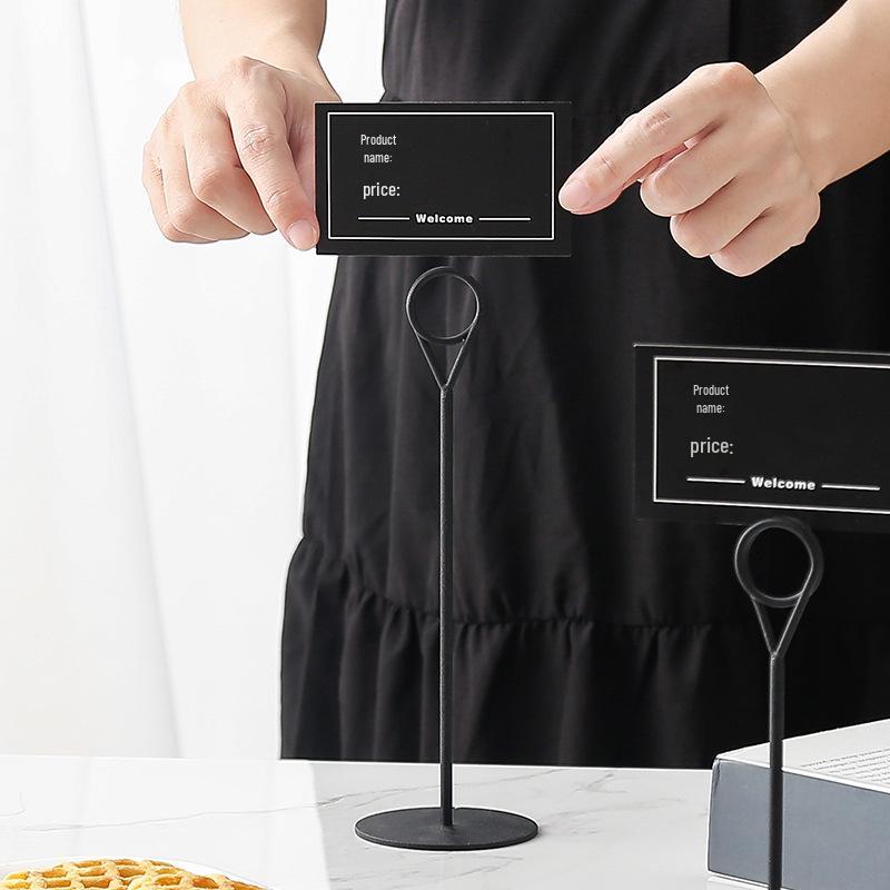 Porta segnaposto in Acciaio Inossidabile Dorato per Matrimoni e Ristoranti