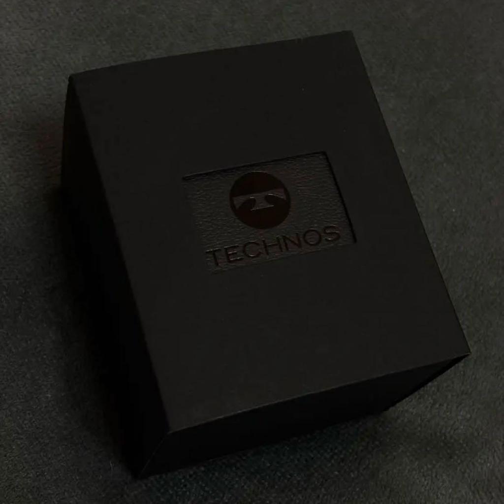 Used TECHNOS Solar Watch Blue Men's Watch