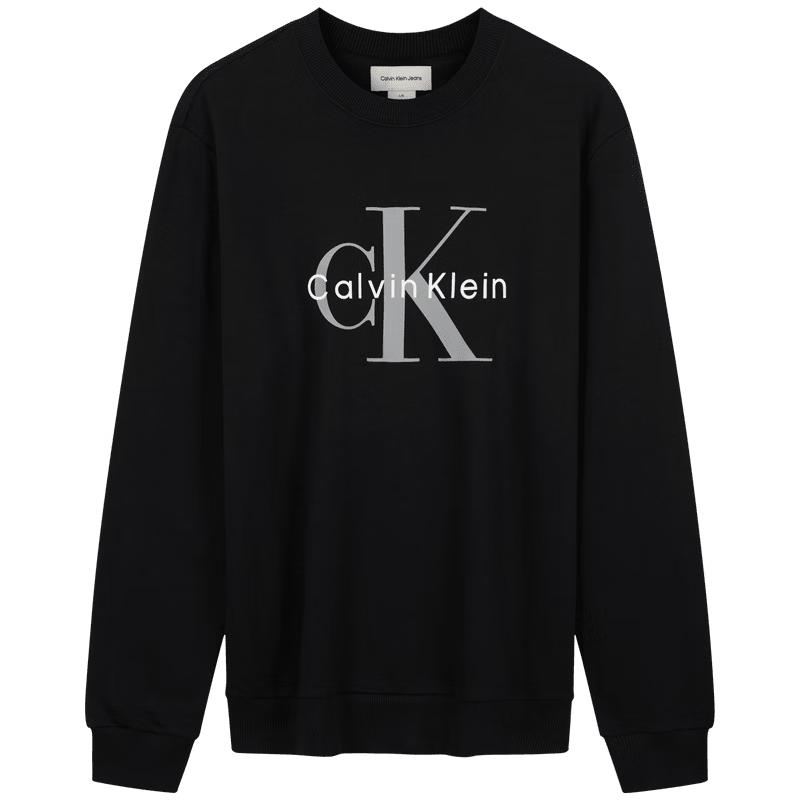 Calvin Klein Jeans Men's Classic Logo Crew Neck Sweatshirt