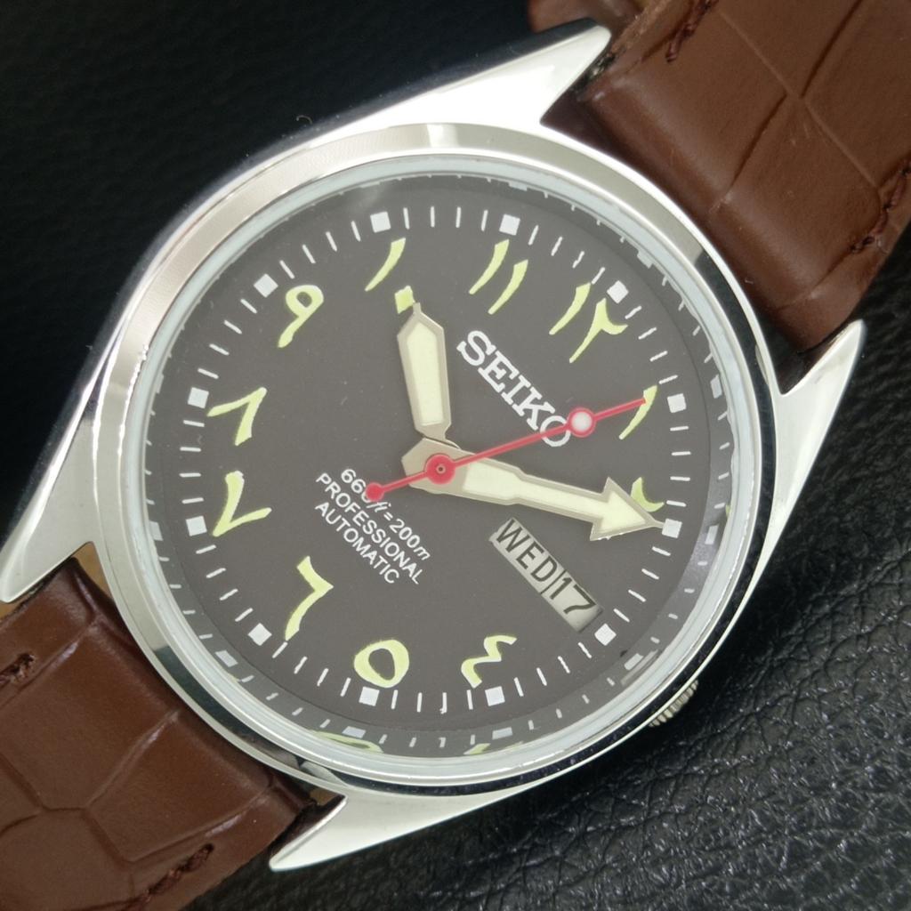 

АВТОМАТИЧЕСКИЕ ВИНТАЖНЫЕ ВОССТАНОВЛЕННЫЕ SEIKO 6309A ЯПОНИЯ МУЖСКИЕ ЧАСЫ С КОРИЧНЕВЫМ ЦИФЕРБЛАТОМ a442762-1