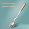 Wooden Handle Elbow Toilet Cleaner Brush