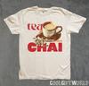 T-shirt Vintage Chai Tea, T-shirt Graphique Masala Chai, Comfort Colors Unisexe Cadeau Pour Amoureux