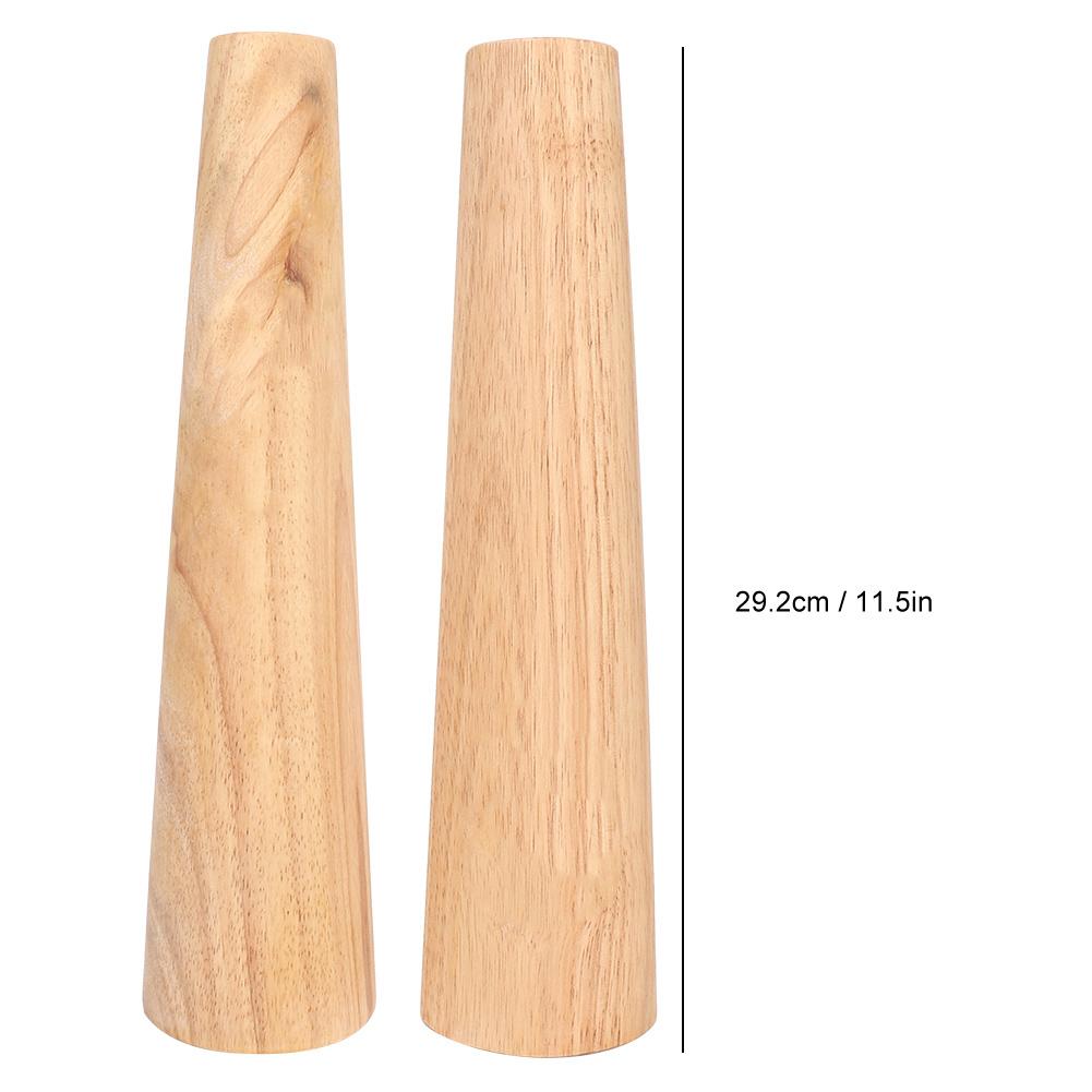 2pcs Round Oval Shape Wooden Bracelet Making Stick Bangle Mandrel Wire Wrapping Tool Jewelry Making Tool