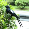 Artificial Birds Plastic Statue Figurine Model Home decor Ornament Magpie Shaped Cute