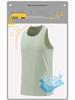 Unisex Quick-Dry Ice Silk Sports Tank Top - Breathable, Round Neck, Sleeveless for Basketball Training