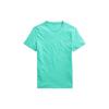 Polo Embroidered Logo Pullover Crew Neck Short Sleeve T-Shirt Men Tops Green 710671438-220