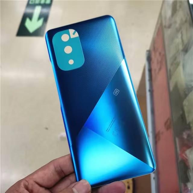Für Xiaomi Poco F3 5G Glas Rückseite Akkuabdeckung Ersatz Gehäuserückseite Tür