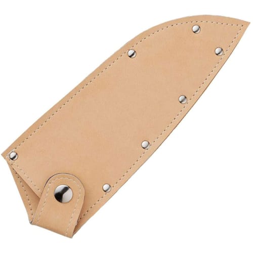 

[.co.jp] Shimomura Planning Knife Case, Portable, Beige [Made in Japan] Knife Cover, Button Closure, Blade 15-16.8cm, Knife Storage, Outdoor, Camping,