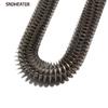 SNDHEATER Vzduchem sušený trubkový žebrovaný rychloohřívací kanál M18*25 110V 220V 1,5KW 2KW 2,5KW 3KW 3,5KW Větrací ohřívač pro chov zvířat