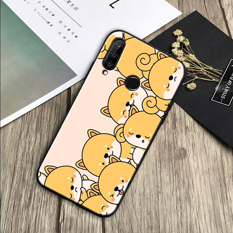 Animal Shiba Inu For Huawei Nova 11 Pro 12i 3i 7i 8i 9 10 SE Y60 Y61 Y70 Y72 Y73 Y90 Y91 P20 P30 P40 Lite Case