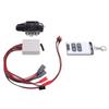 RC Car Winch Simulated 1 10 Scale RC Model Crawler Car Metal Winch with Connecting Line and Remote Controller for Axial