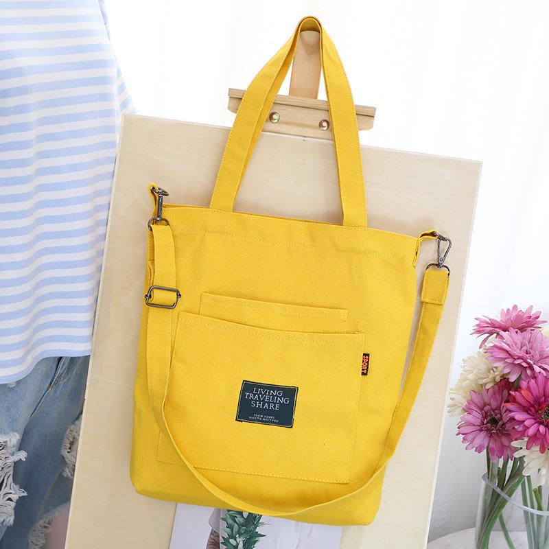 Canvas Women's 2026 Casual Shoulder Bag - Simple, Stylish Crossbody Handbag for Students