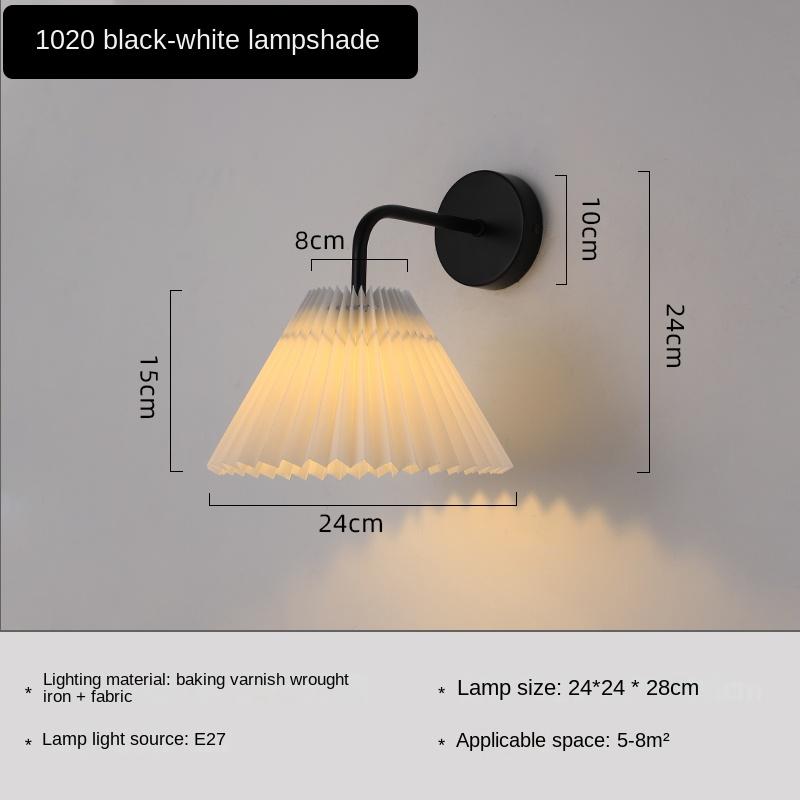 Nordic Wall Lamp E27 85-265V Retro Vintage Indoor Lighting Bedroom Liveing Room For Home Wall Light Fixture