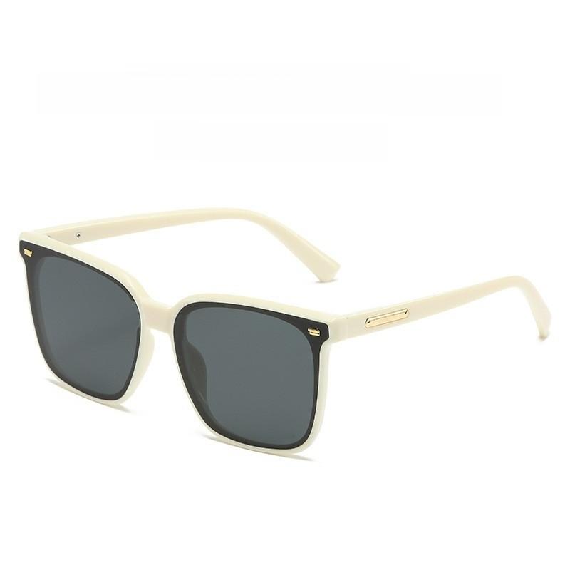 Retro Square Eyewear With Uv400 Protection For Fashion Street Style And Casual Wear