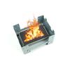 1PCS Mini Alcohol Stove Windproof Island Stove Fully Burned  Portable BBQ Outdoors Camping Trigger Tool Furnace Accessories