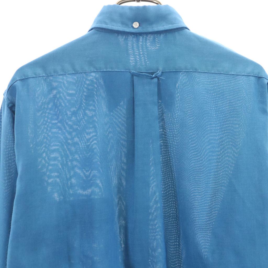 PERMANENT PRESS 80s Vintage Long Sleeve Button Down Shirt M Blue Men's Used