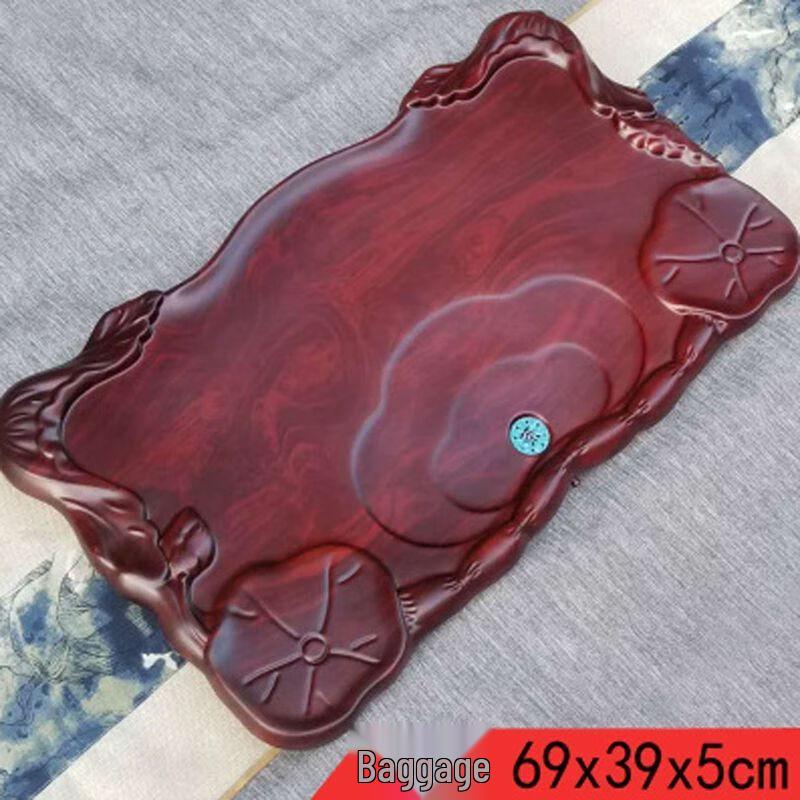 

Поднос для чая из массива дерева с дренажом