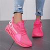 Fashion Stylish Pink Women's Casual Sneakers Trend 2024 Lightweight Running Shoes Women Sport Sneaker Breathable Mesh Shoes Woman Tennis