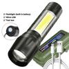 Portable Rechargeable Zoom LED Flashlight Flash Light Torch Lantern 3 Lighting Modes Camping Light Mini Led Flashlight