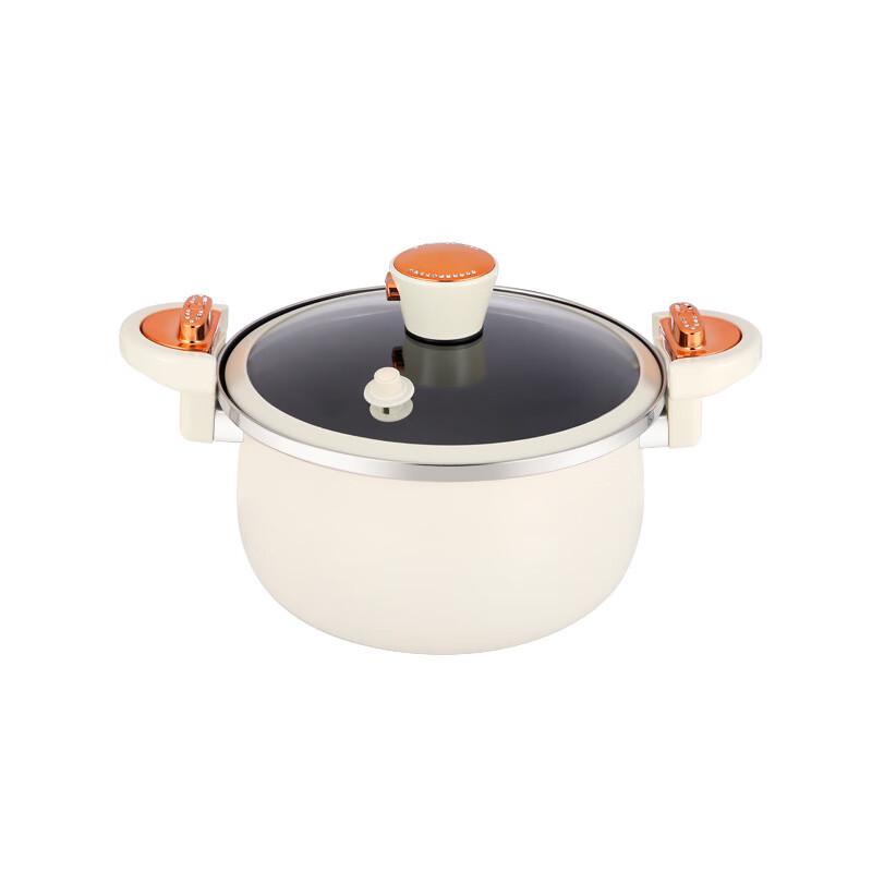 San Shu San Shen Enamel Micro Pressure Soup Pot