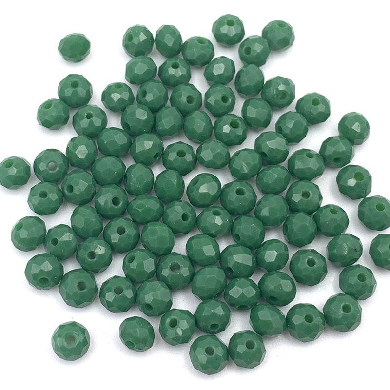 2/3/4/6/8mm Faceted Crystal Beads Bulk Pack - Glass Beads for DIY Bracelets Hairpin Loose Spacer Beads for Jewelry Making