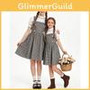 The Wizard Of Oz Style Cosplay Dress With Lightweight Fabric For Themed Party Wear