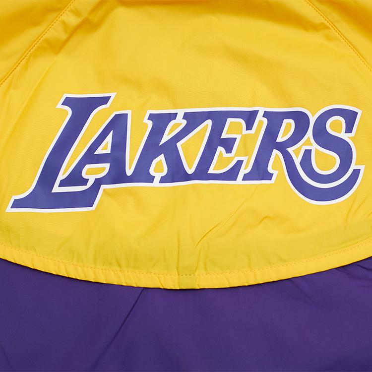 Nike Jachetă X NBA Tineret Los Angeles Lakers Confortabilă Respirabilă Moale Casual Galben Lămâie Jachete Copii 3Z2B7FEKR-LAK