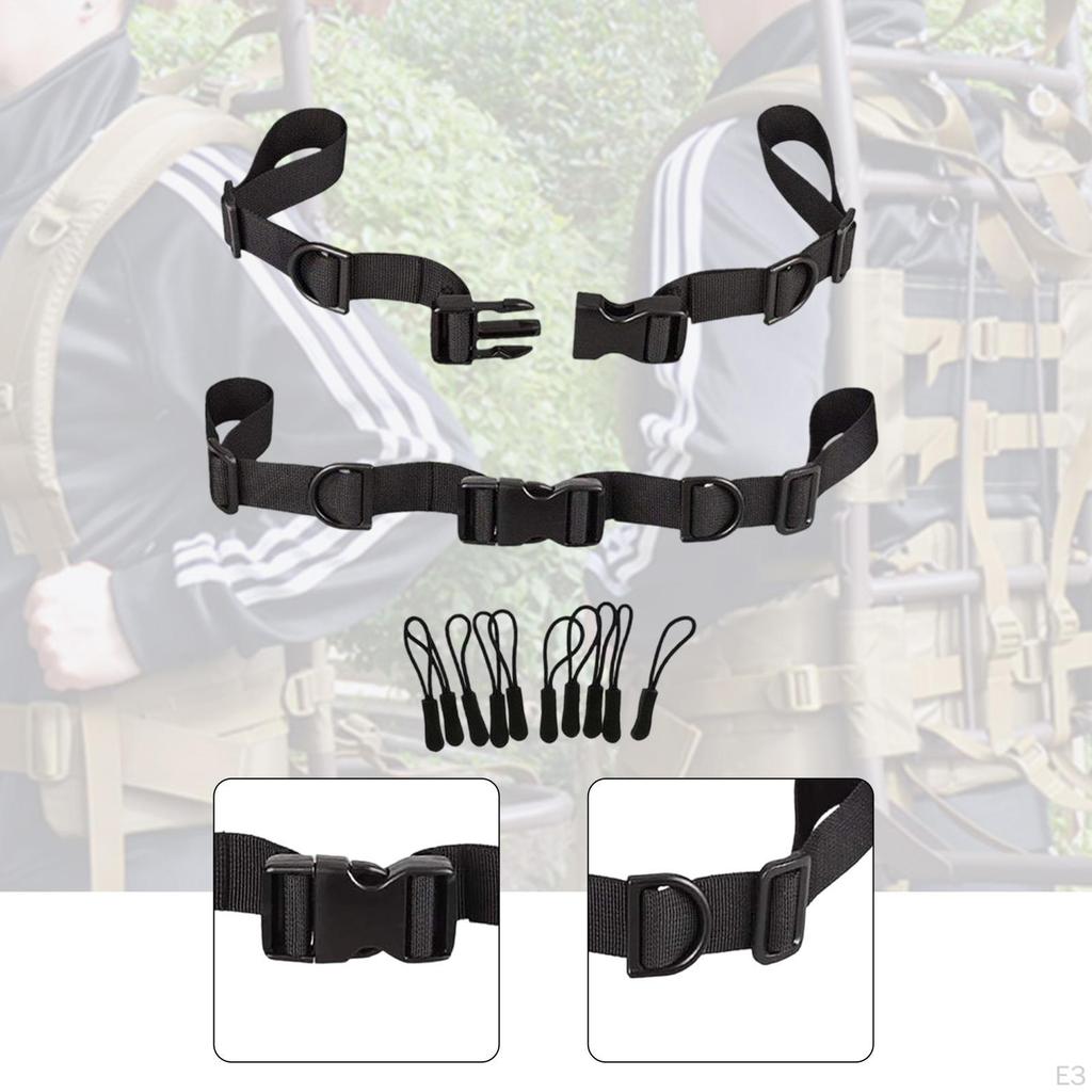 Rucksack Brustgurte Erwachsene Reise Schnellverschluss Schnalle Clip Brustbeinriemen