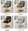 High-End Reclining & Liftable Barber Chair for Salon and Hairdressing