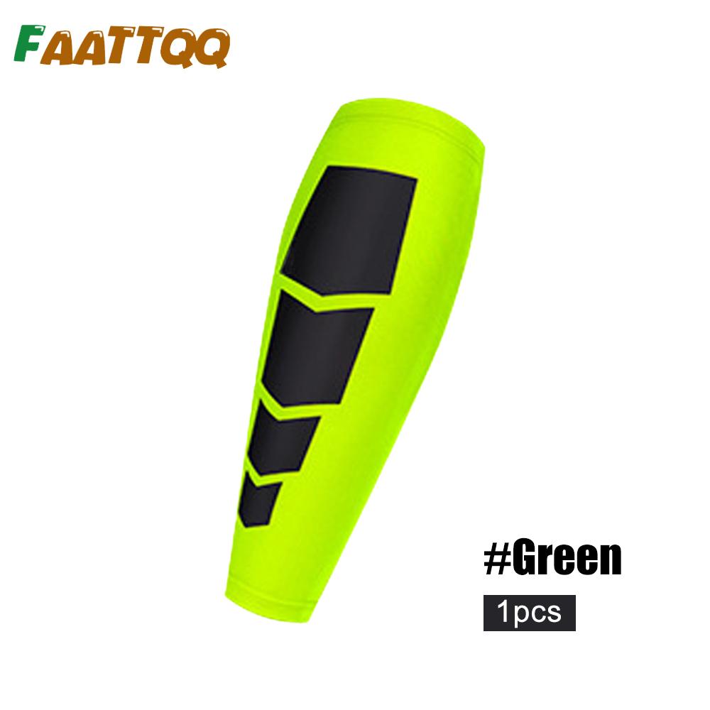 

1 шт. Компрессионные рукава для икр для мужчин и женщин - Компрессионный рукав для ног - Бандаж для икр для бега, баскетбола, велоспорта, путешествий XL зелёный