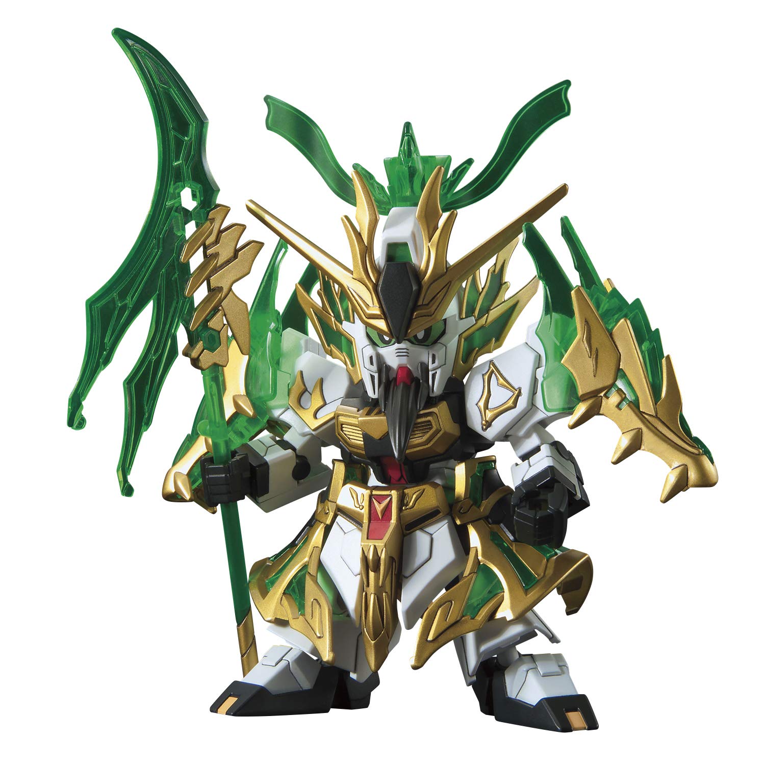 

SD Gundam Sangoku Guan Yu Unchou Nu Plastic Model BAS5056755 Soketsuden Gundam, Color-Coded