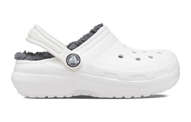 Kids' Crocs Thermal Kids Clogs White Gray 207009-10M