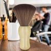 Haircutting Neck Duster Brush Salon Hair Sweeping Brush Soft Nylon Bristle Professional Barber Tool for Men Women Face Neck
