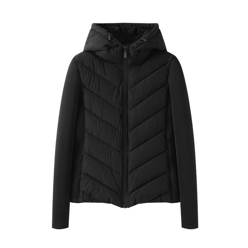 Araltay New Arrival Fashion Wind Foreign Trade Women's Clothing Fashion Long Sleeve Stand Collar Stitching Cotton-Padded Jacket 8073205 800
