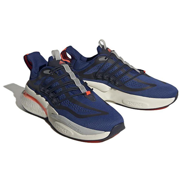 Adidas AlphaBoost V1 Victory Blue Solar Red Men Sneakers Grey-Two HQ7089