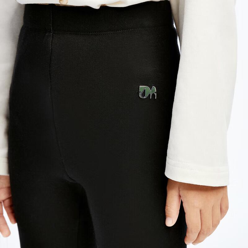 little MO&Co. Girls' Fleece-Lined Slim-Fit Leggings