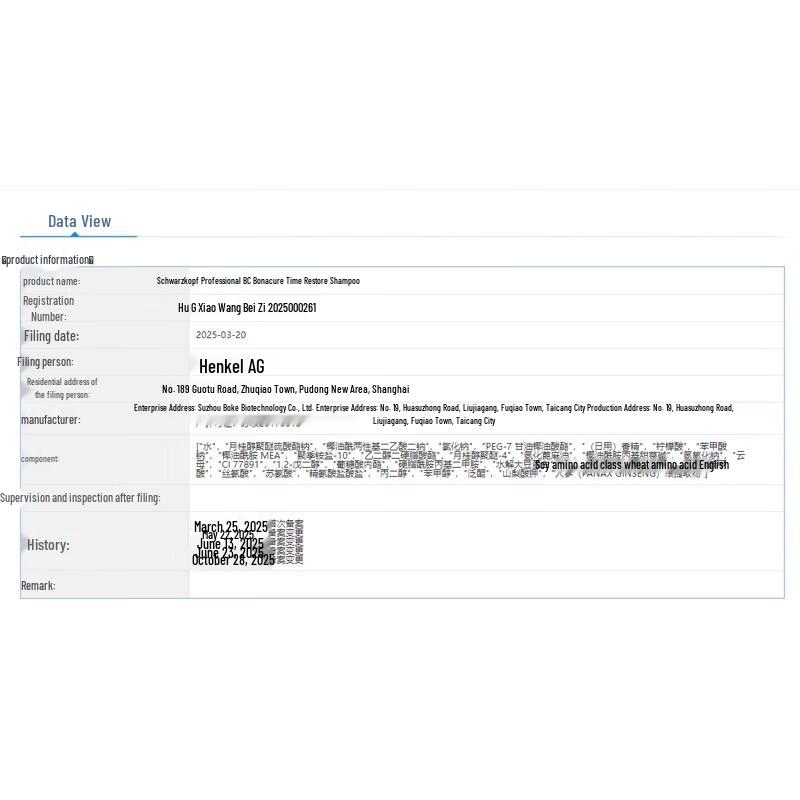 Schwarzkopf Professional BC Bonacure Time Restore Hair Care Set 2x500g