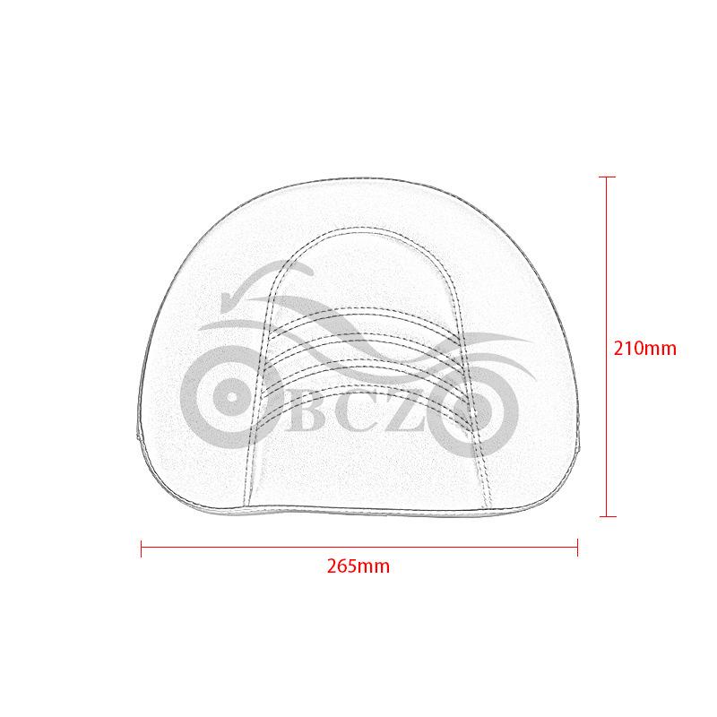 Indian Chief Black Horse Rider Backrest Seat (2014-2020) - Motorcycle Accessories