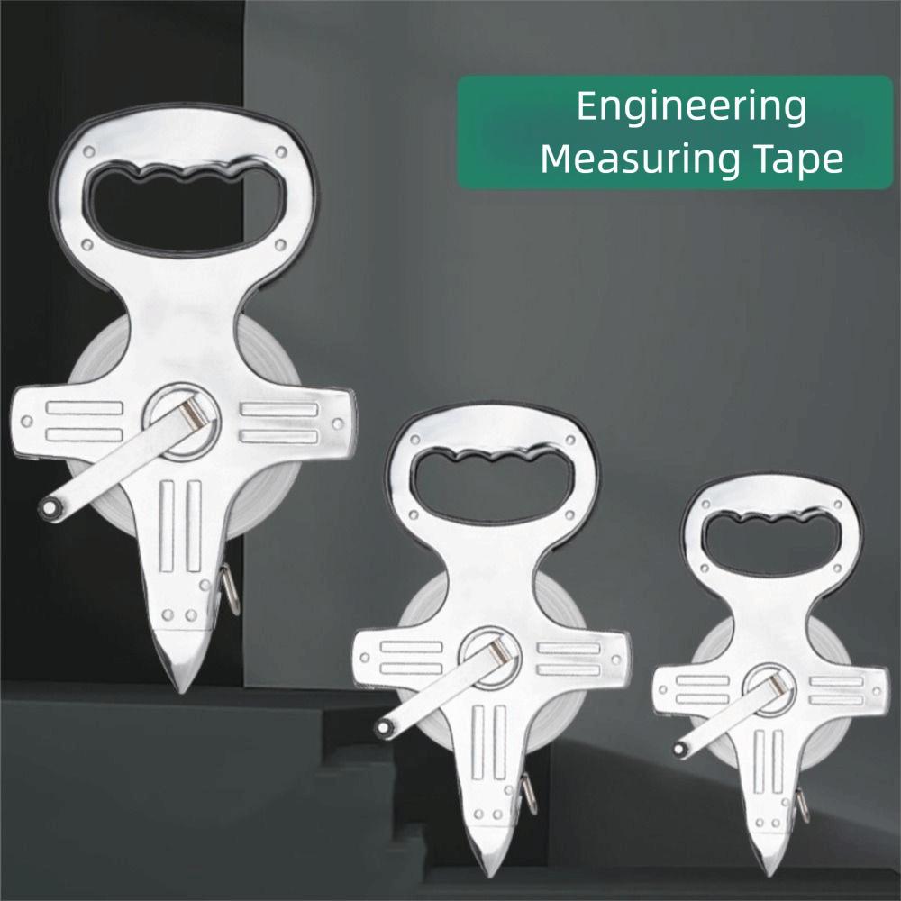 Open Reel Metric Scale Tape High Quality Stainless Steel Rule  Professional Surveying