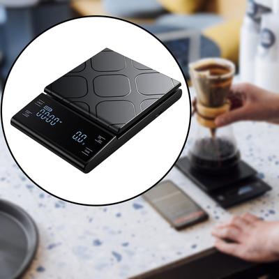 Coffee Scale Electronic Food with Timer Baking Weighing