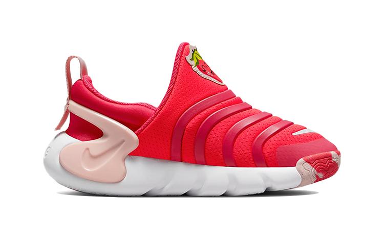 Nike Dynamo GO Caterpillar Abrasion Resistant Low top Kids Lifestyle Shoes Pink Children Aged 3 7 Years Old DO9375-600