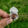 Womens day Deal 925 Silver Sunstone Gemstone Bird Elegant Statement Ring Jewelry