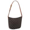 Celine Croque Monogram Zip Closure Leather Tote Shoulder Bag Medium Women Bags Brown 112272CUZ-04LU