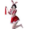 New Year's Robe Internet Celebrity Party Uniform Sexy Bunny Suit Female Live Streaming Host Christmas Suit Cos Suit