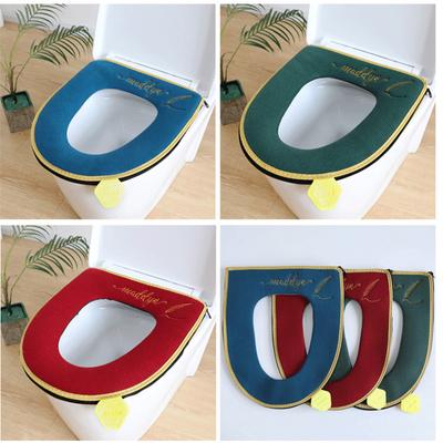 Soft Cover Pad Cushion Plush Bathroom Accessories Toilet Seat Mat Decor Winter Comfortable