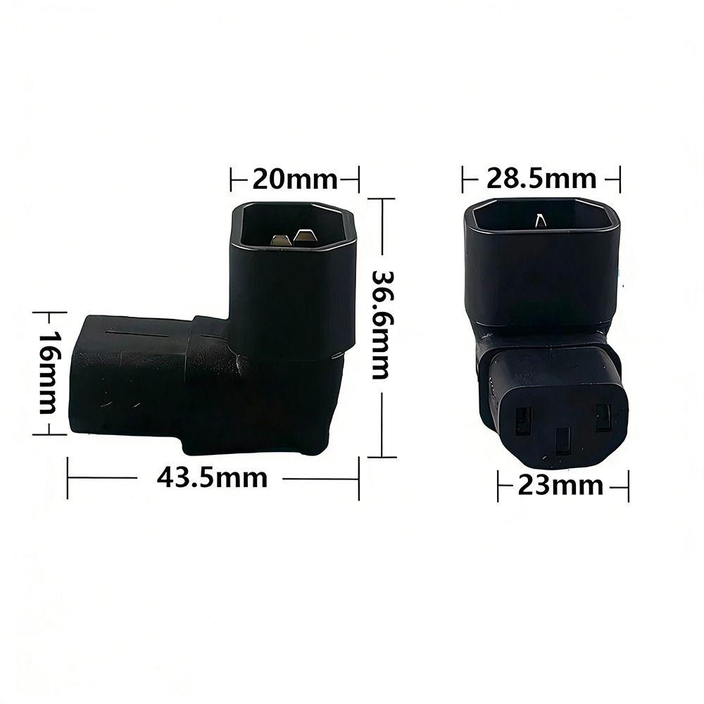 Male To Famale AC Plug Converter 3Pin Extension Plug Professional AC Adapter  Electrical Connection