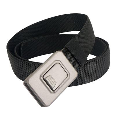 [Airrail] Stylish Work Belt - One-Lock & One-Push Release - Work Belt, Tactical Belt - Easy To Attach - Casual and Stylish - Men's & Women's (Black,