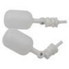 1/4" Inlet White Plastic Adjustable Auto Fill Float Ball Valve Water Control Switch For Water Tower Water Tank